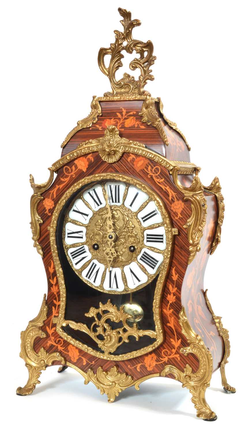 Louis XIV Style 8-day Mantel Clock by Franz Hermle