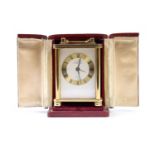 Looping Miniature Travelling 8-Day Carriage Clock