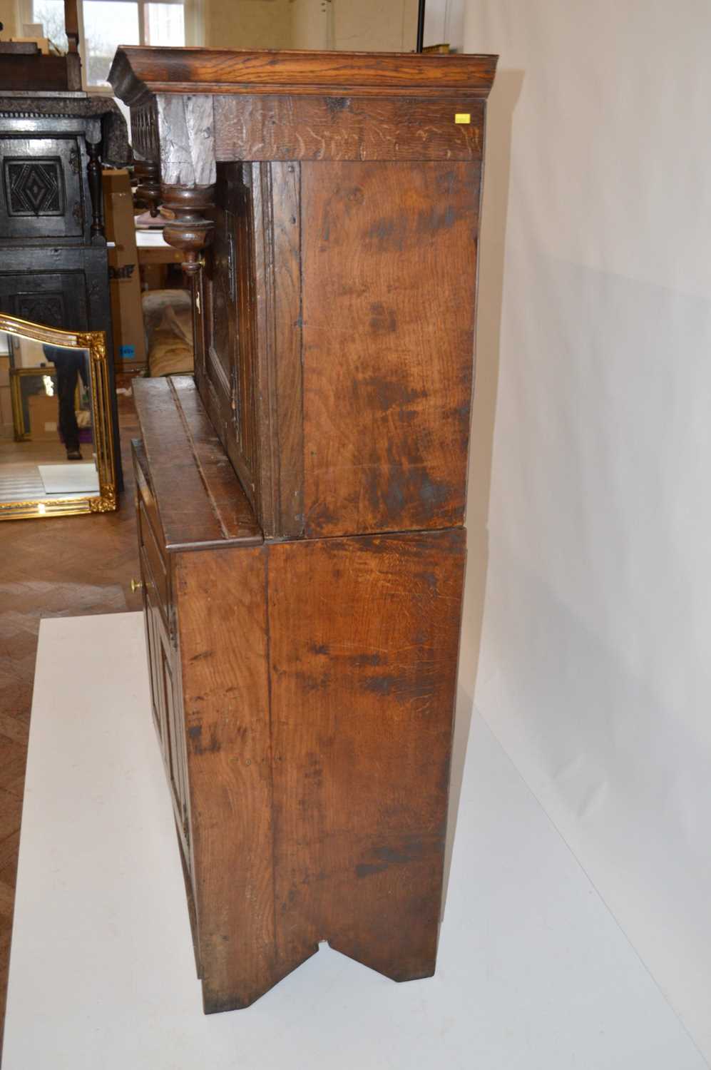 18th Century and Later Court Cupboard - Image 4 of 10