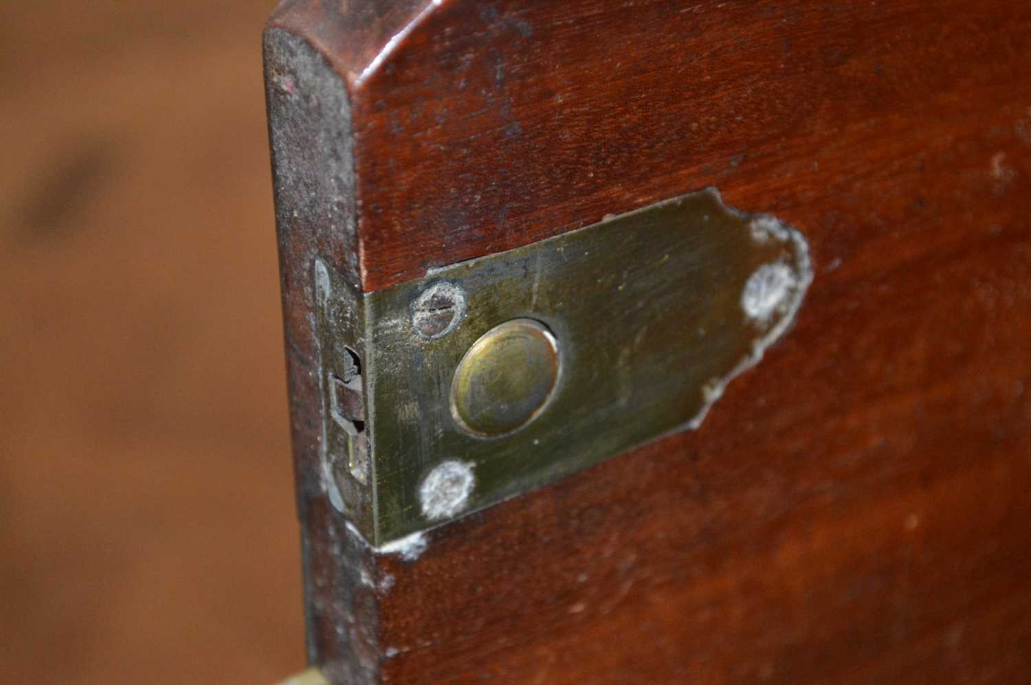 Early 19th Century Mahogany Secretaire Bookcase - Image 4 of 10