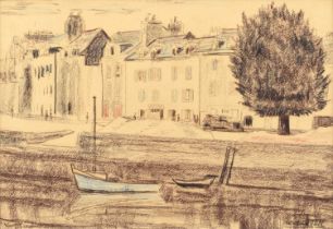 Clifford Hall (British 1904-1973) "Vannes"