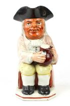 Early 19th Century "Ordinary" Toby Jug in the Manner of Enoch Wood