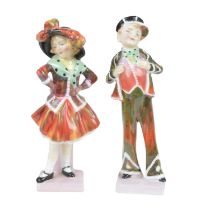 Pair of Royal Doulton Figures