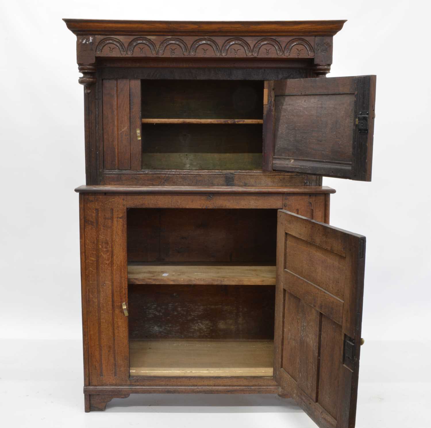 18th Century and Later Court Cupboard - Image 2 of 10