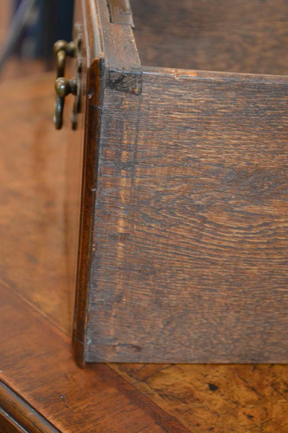 George II Walnut Feather-banded Kneehole Desk - Image 8 of 19