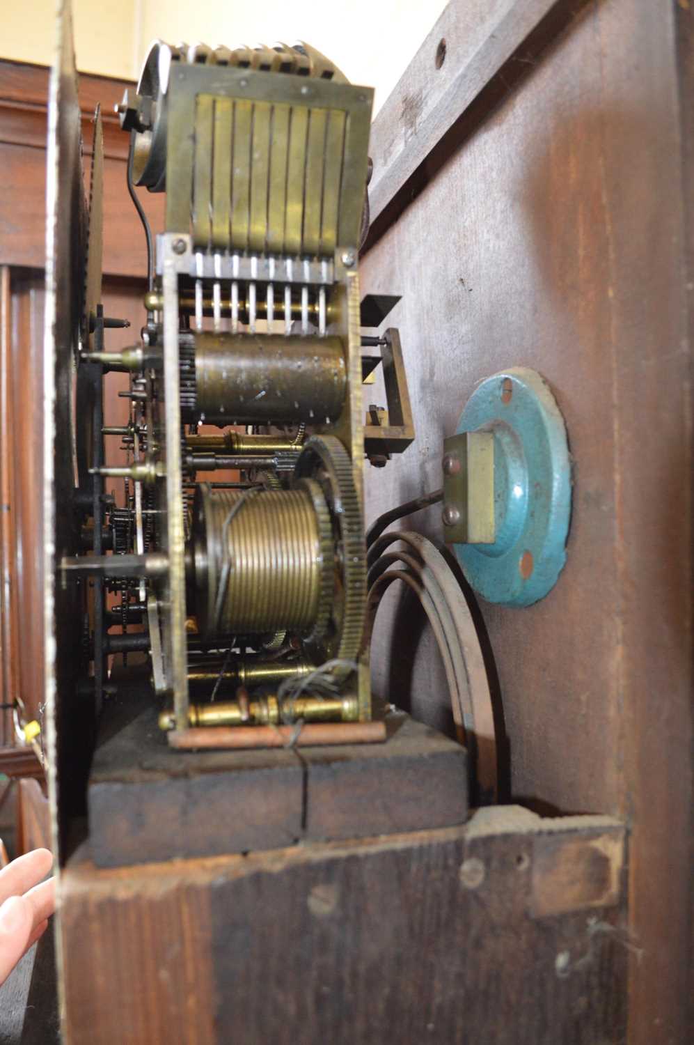 Thomas Barrow, Stockport Late 18th Century 8-Day Quarter Chiming Longcase Clock - Image 6 of 9