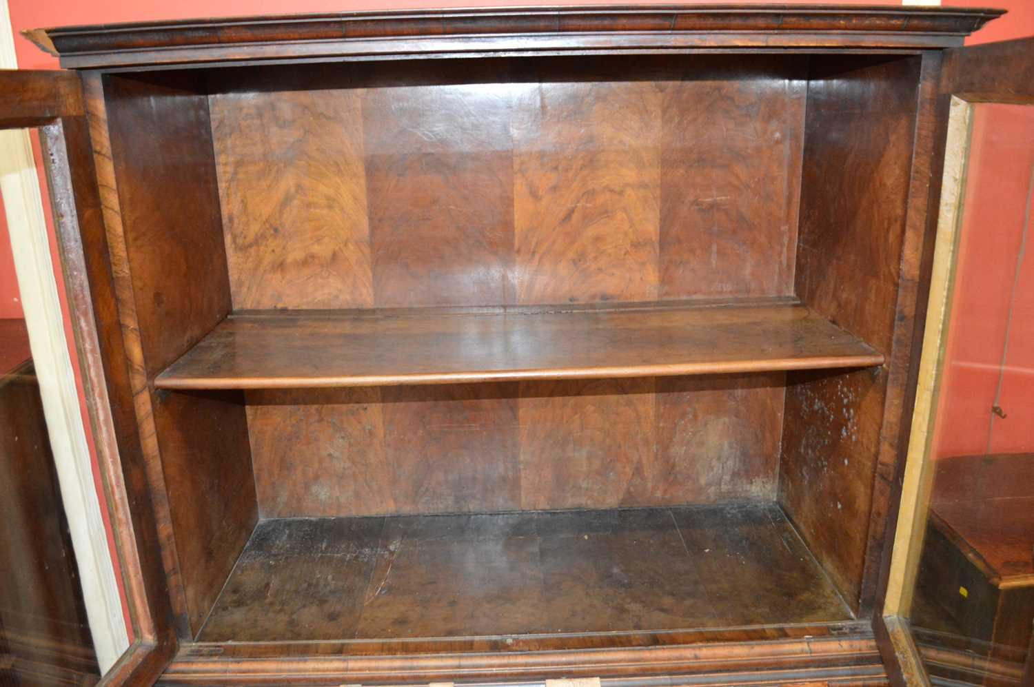 Mid 18th Century Walnut Cabinet on Chest - Image 15 of 28