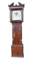 Thomas Barrow, Stockport Late 18th Century 8-Day Quarter Chiming Longcase Clock