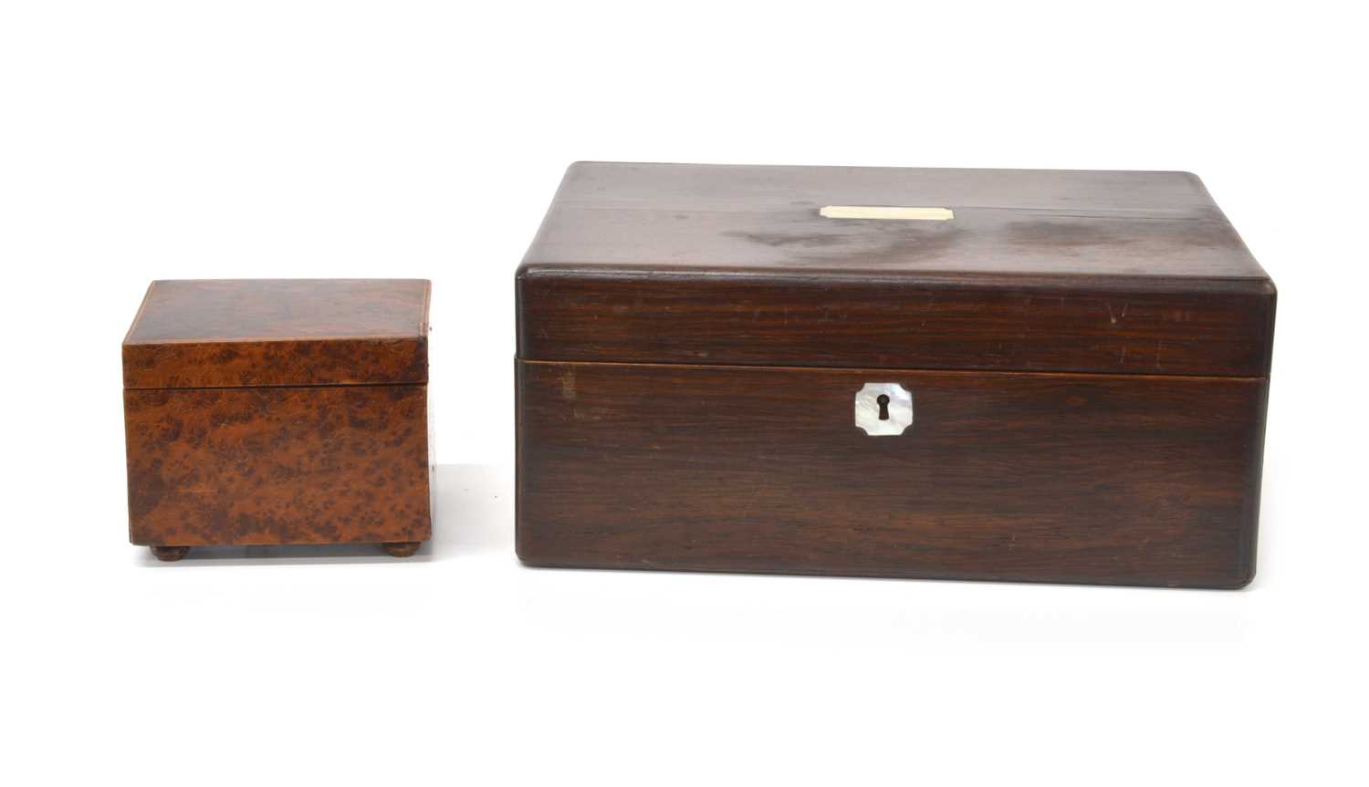Victorian Jewellery Box and a Musical Box