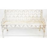 Good Pair of French Gothic Revival Cast-Iron Garden Benches