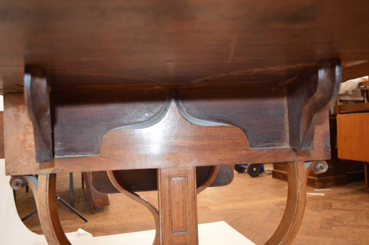 George III Mahogany Sofa Table - Image 8 of 15