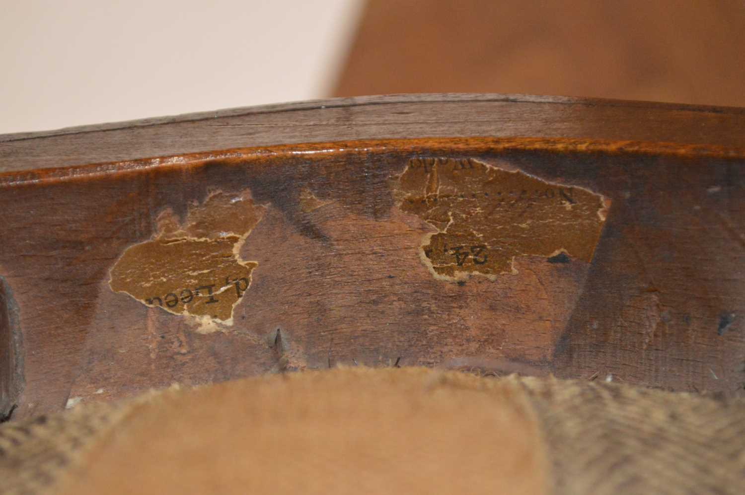 Pair of Victorian Mahogany Footstools by John Reid, Leeds - Image 4 of 8