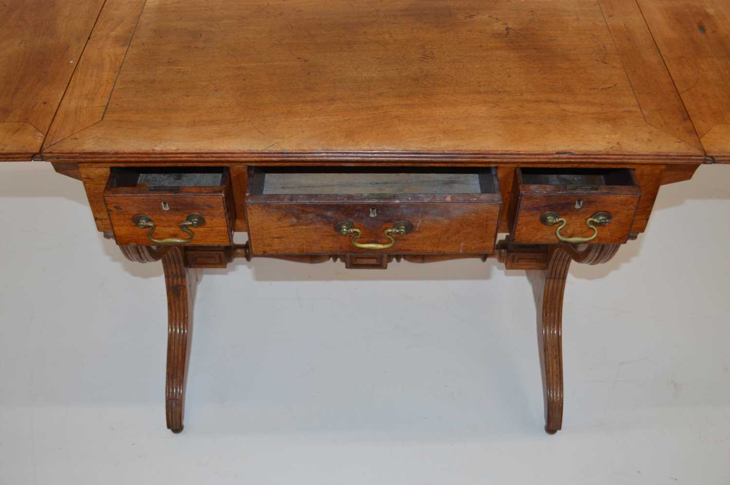 George III Mahogany Sofa Table - Image 9 of 15