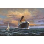 Adrian Rigby (British 1962-) "Titanic - Ship of Dreams"