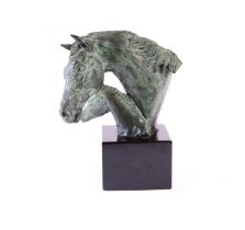 Horse and Foal Bronze Sculpture