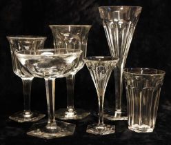 Suite of Baccarat Glass