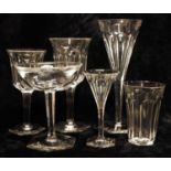 Suite of Baccarat Glass