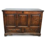 18th Century Oak Mule Chest