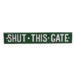 Shut This Gate