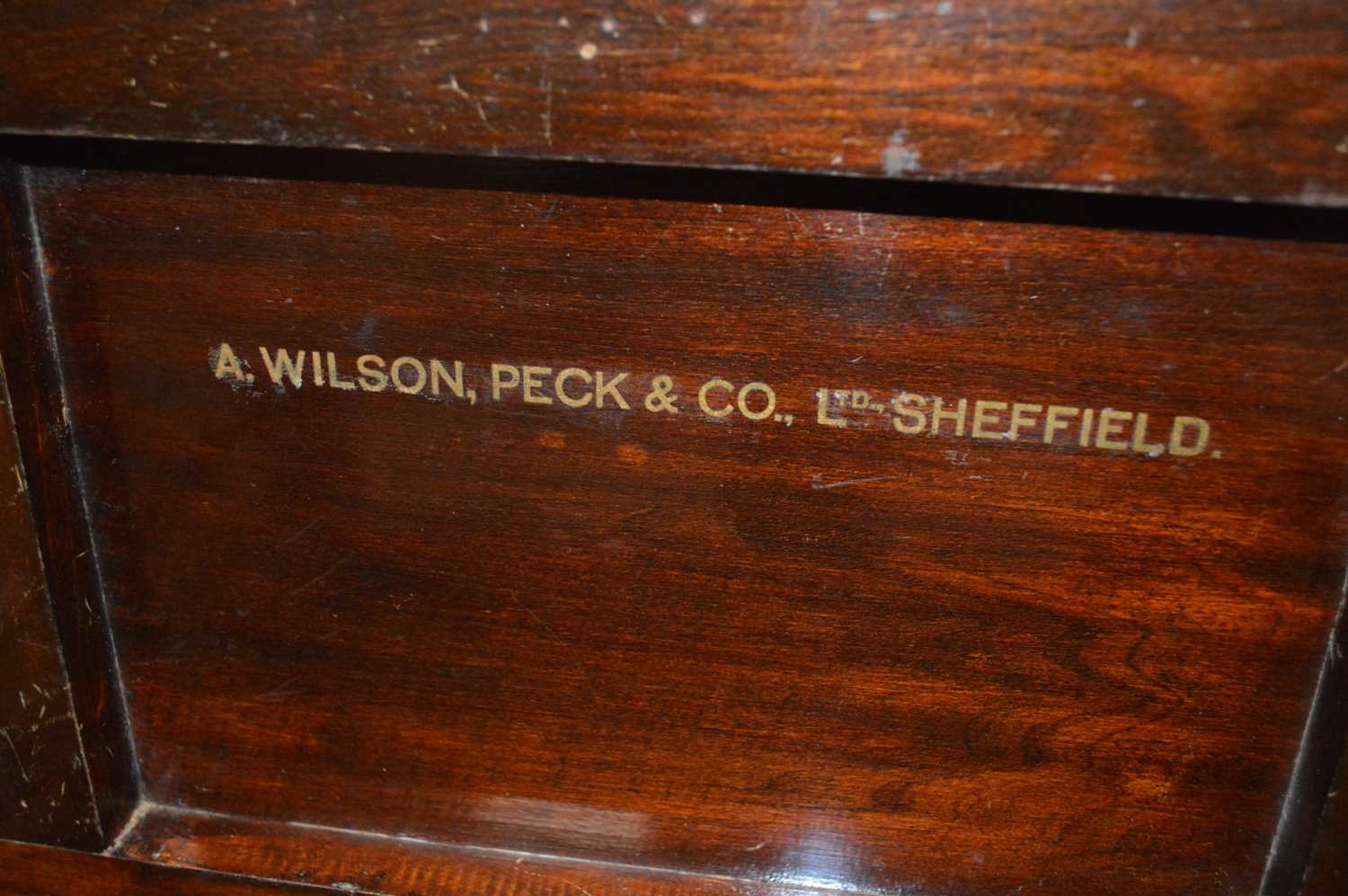 Victorian Mahogany Piano Stool A. Wilson Peck & Co., Ltd., Sheffield - Image 4 of 4