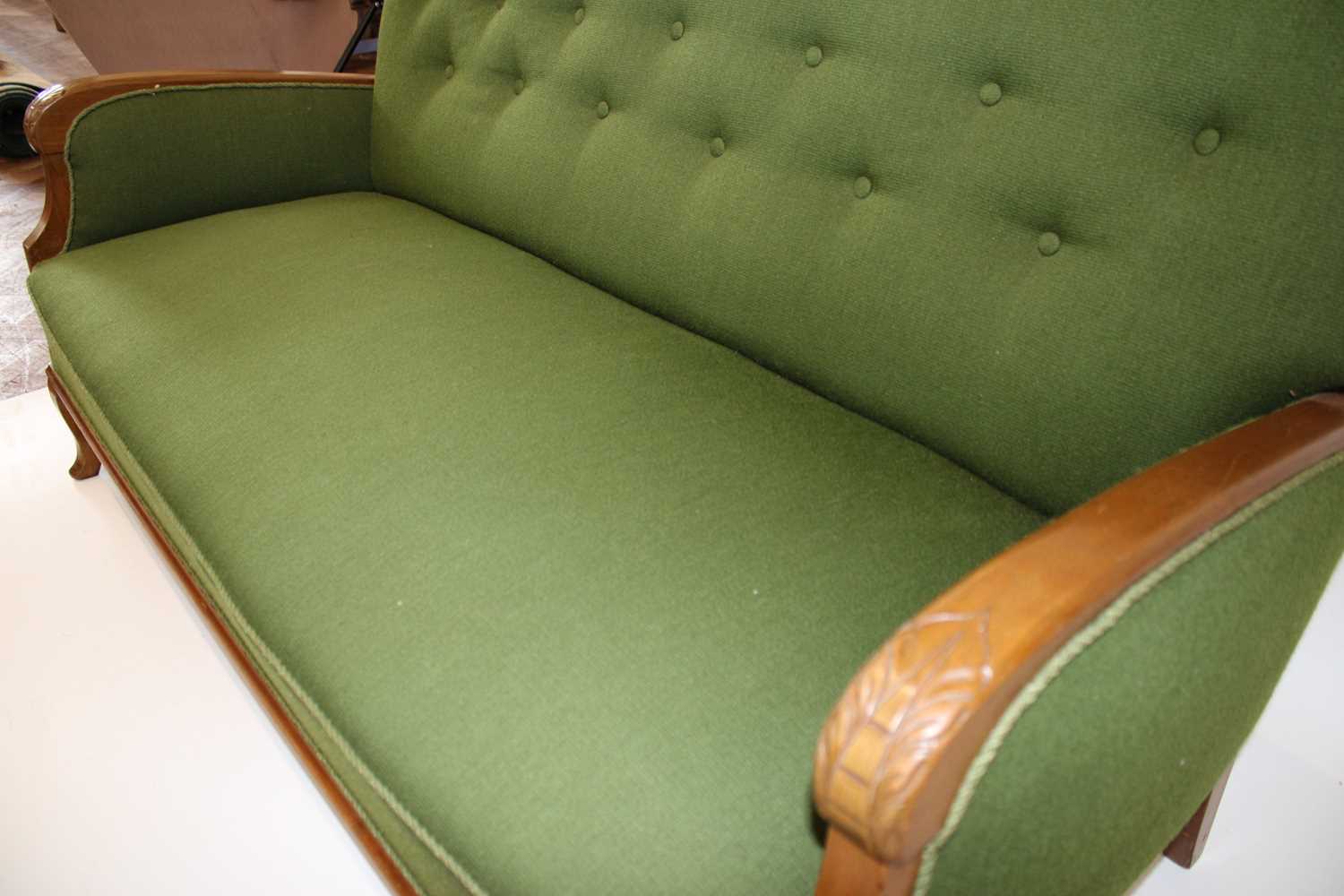 Danish Teak Framed Sofa - Image 2 of 6