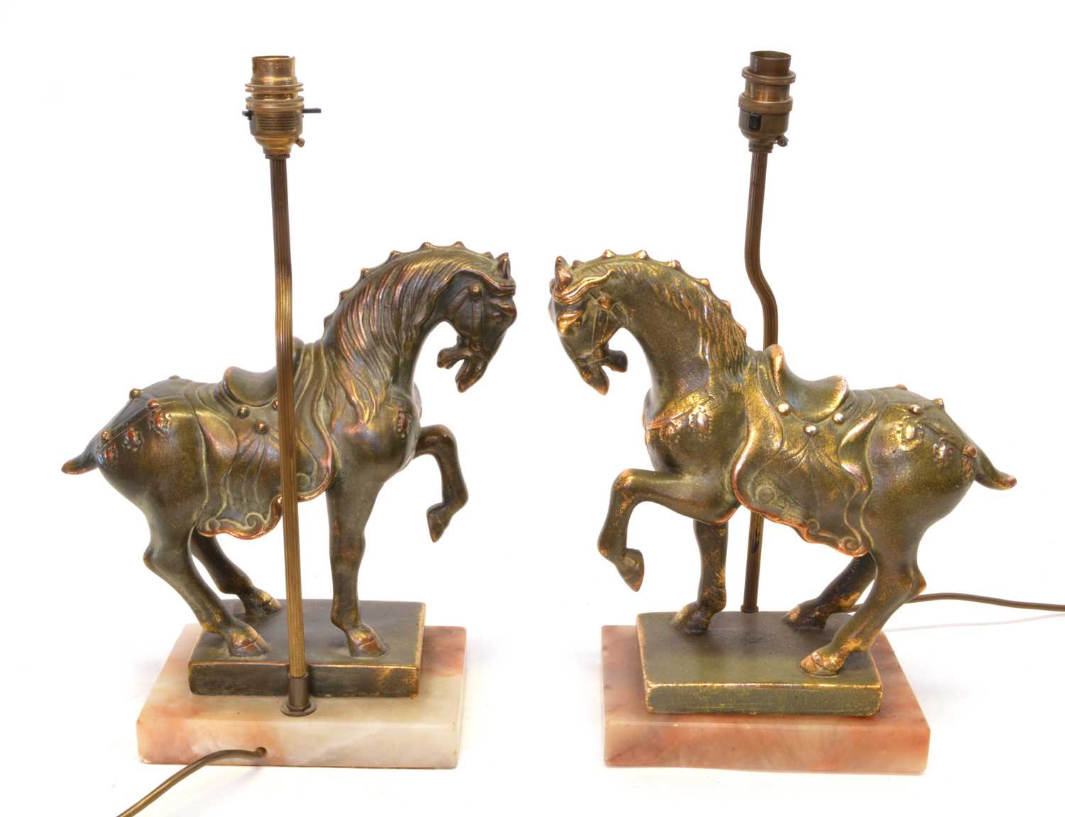 Pair of Horse Table Lamps