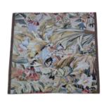 20th Century Floral Embroidered Panel