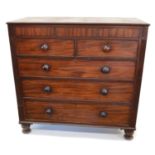 Mid 19th Century Mahogany Chest of Drawers