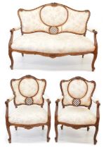 Victorian Three-Piece Salon Suite