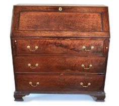 George III Mahogany Bureau