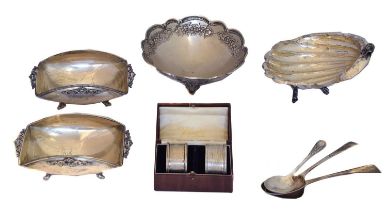 A selection of silver,