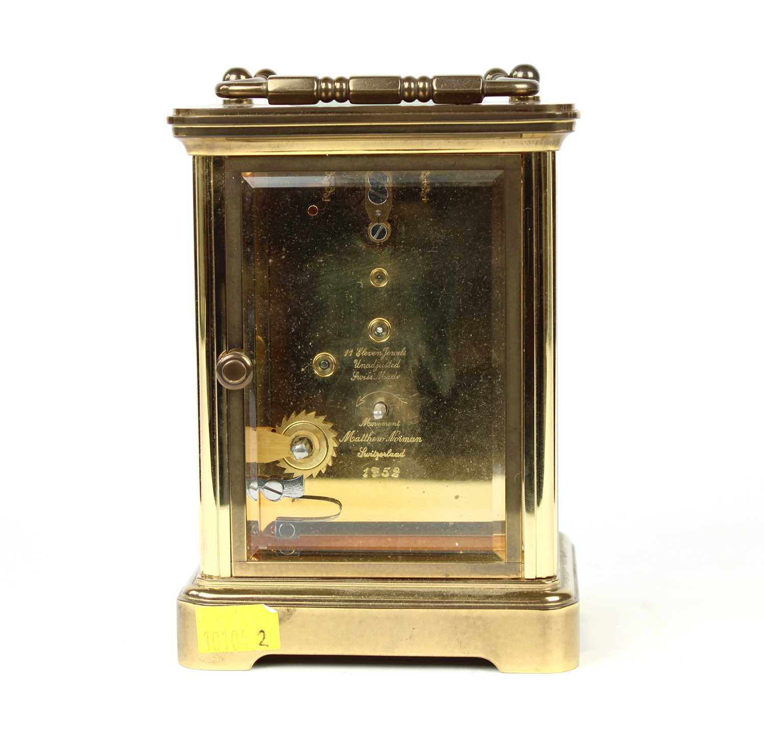 Matthew Norman Carriage Clock - Image 5 of 5