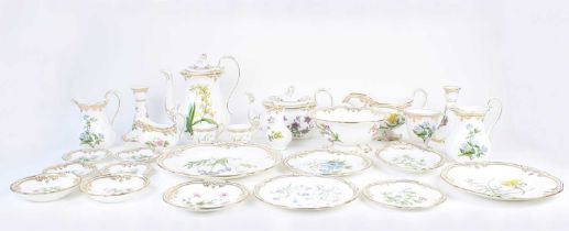 "Stafford Flowers" Part Tea & Dinner Service by Spode