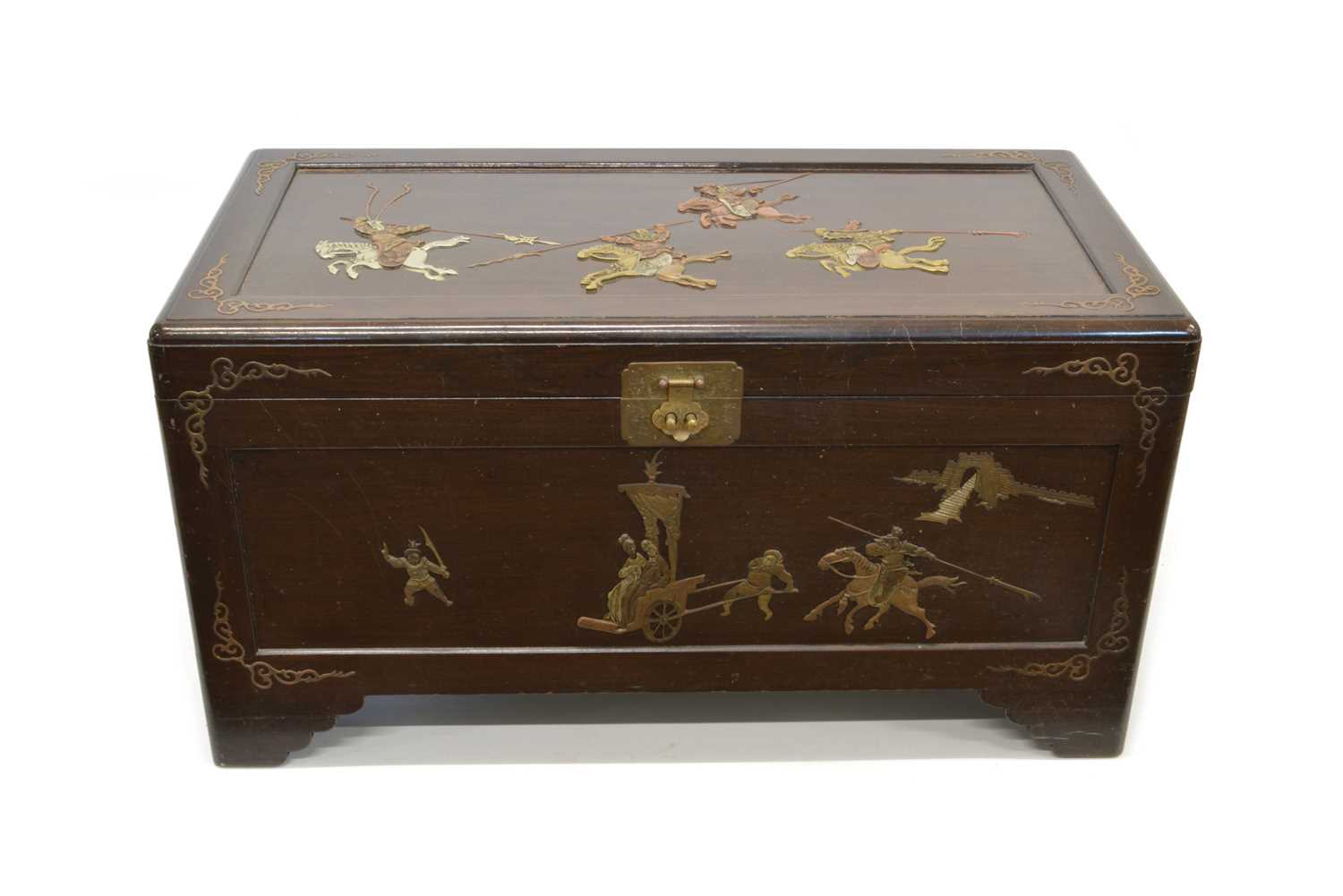 Early 20th Century Chinese Camphorwood Chest