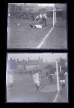 Wolverhampton Wanderers Photographs 21 Home Football Match Glass Negatives c.1925