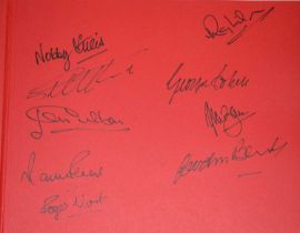 1966 World Cup, A Fortieth Anniversary Tribute by Terry Baker Signed by Nine of the Squad
