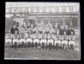 Wolverhampton Wanderers Squad and Individual Photographs 20 Glass Negatives c.1920-1930