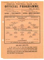Mixed 1940's Football Programmes
