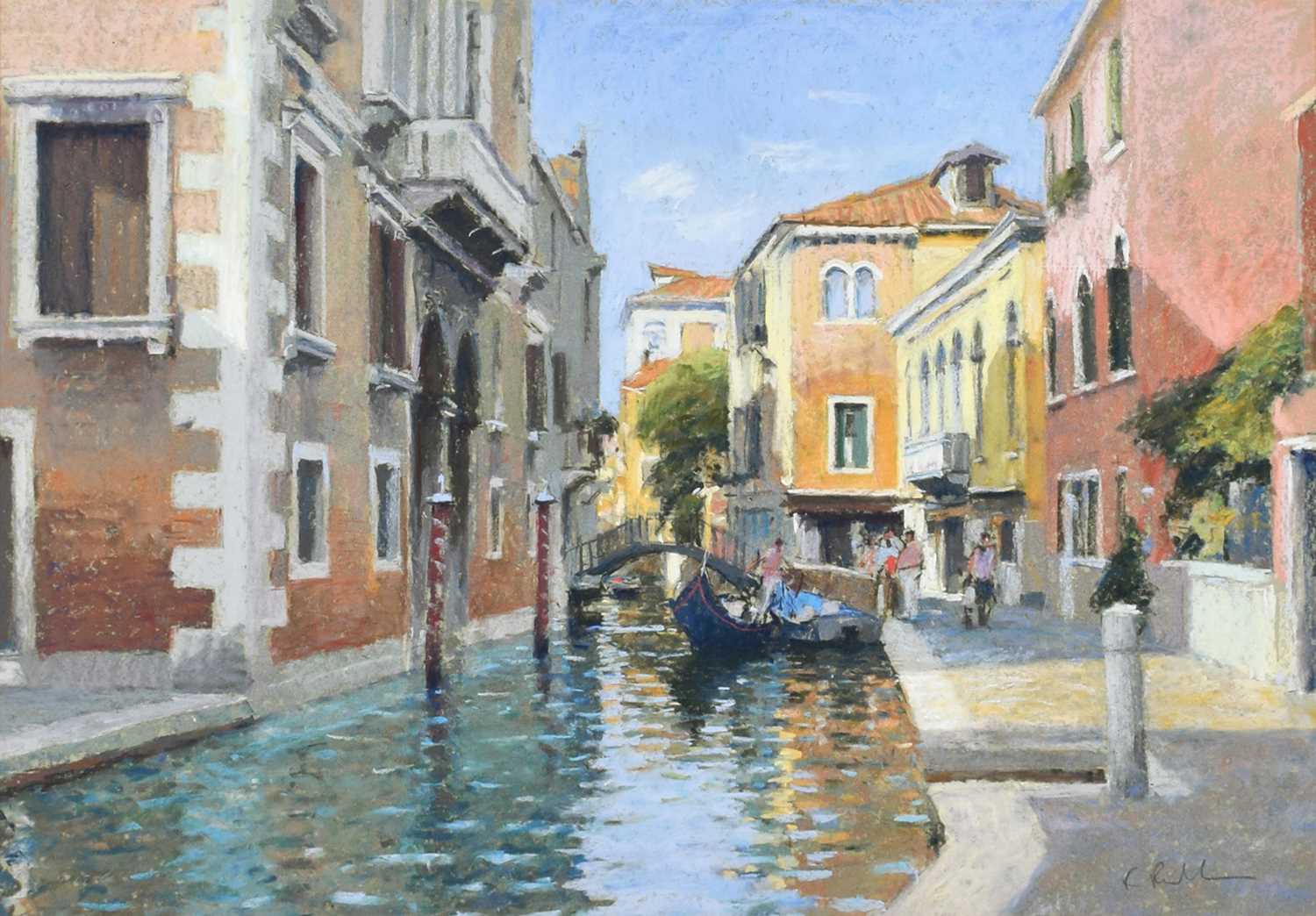 Bob Richardson (British 1938-) "Rio San Barnaba, Venice"