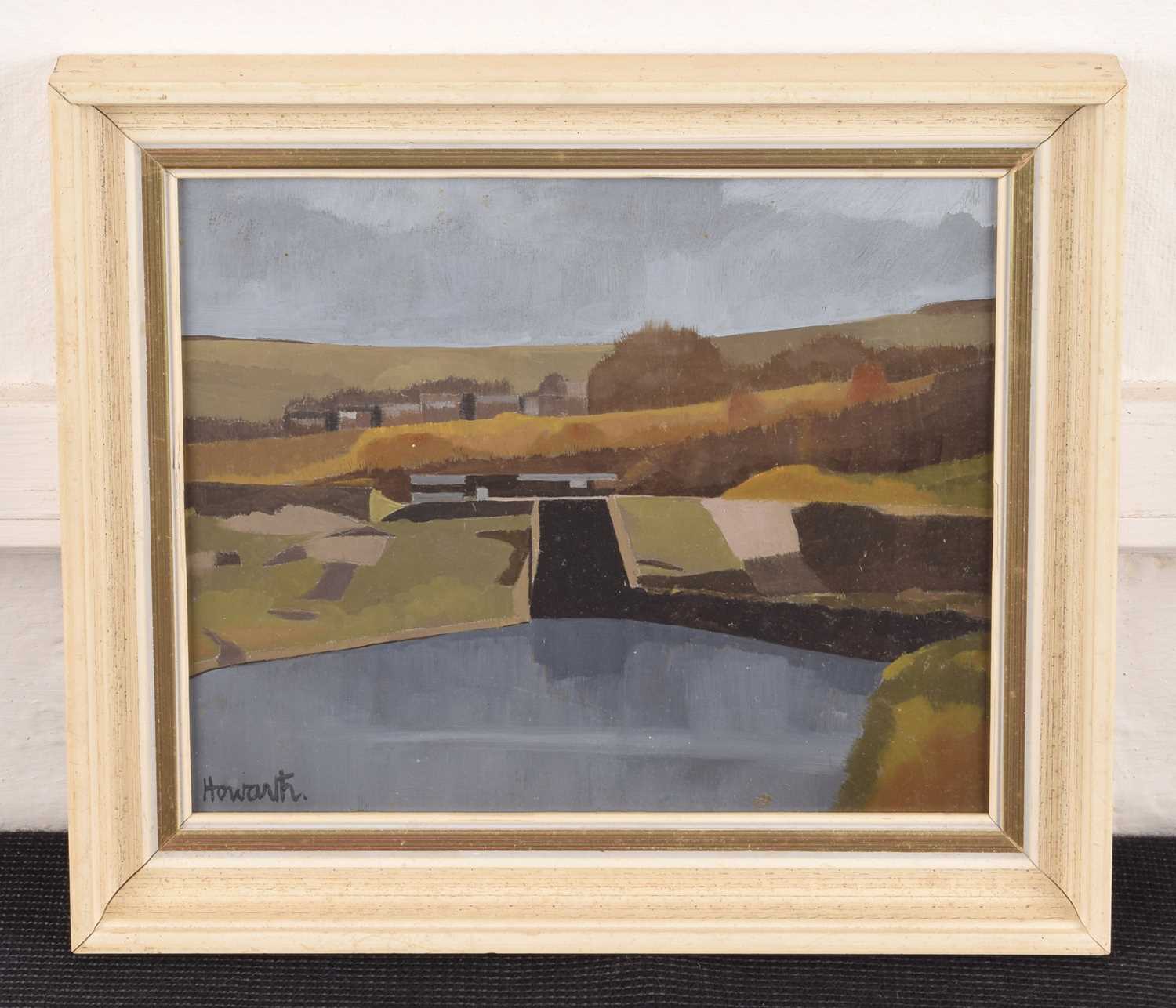 Russell Howarth (British 1927-2020) "Canal at Diggle" - Image 2 of 2