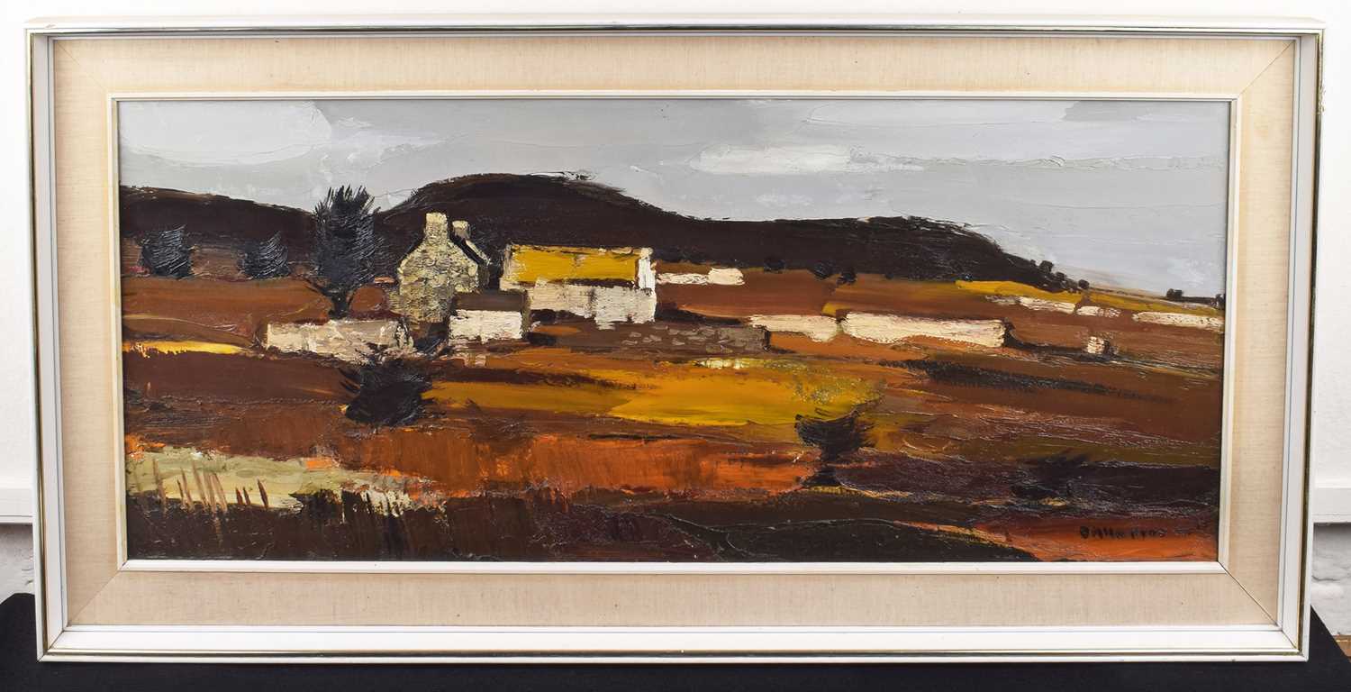 Donald McIntyre R.I., R.Cam.A., S.M.A. (British 1923-2009) "Caernarvonshire Farm, Evening" - Image 2 of 2