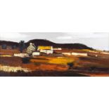 Donald McIntyre R.I., R.Cam.A., S.M.A. (British 1923-2009) "Caernarvonshire Farm, Evening"