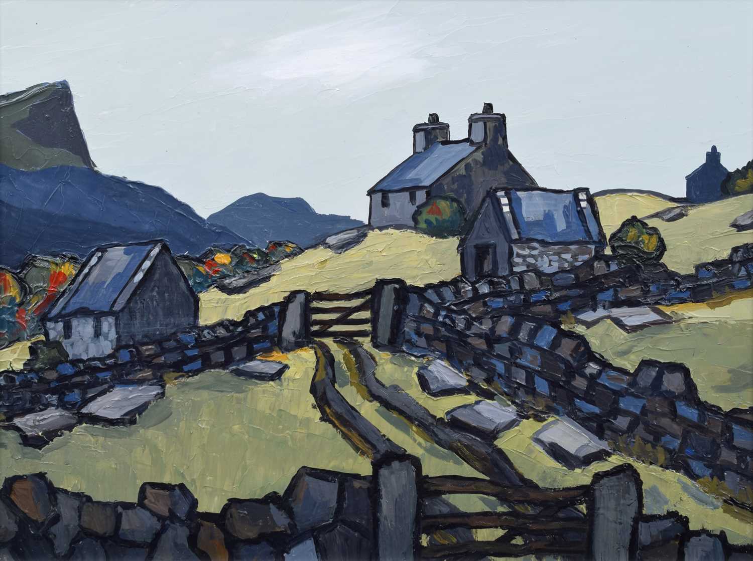 David Barnes (British 1943-2021) "In the Moelwyns"