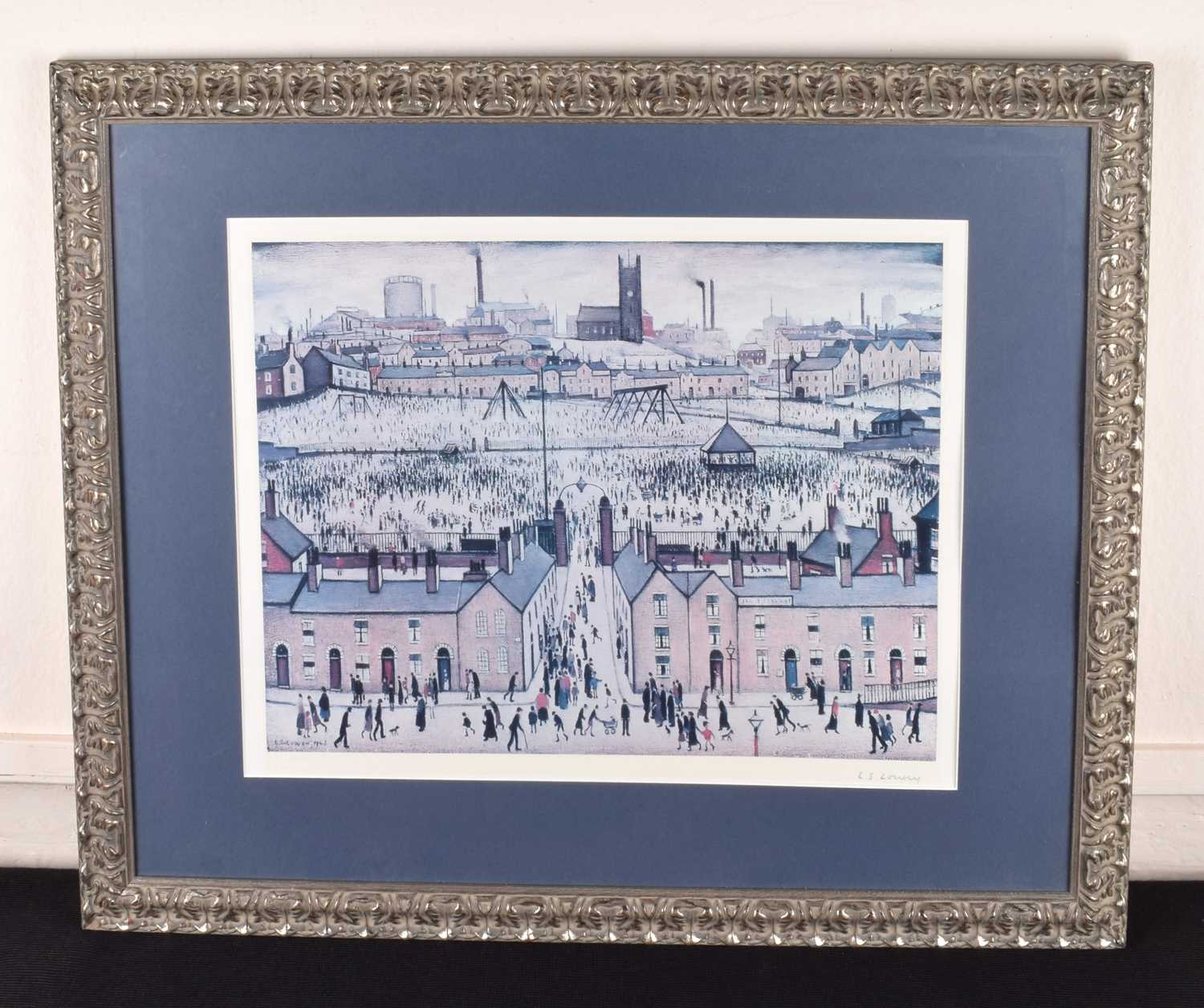 L.S. Lowry R.A. (British 1887-1976) "Britain at Play" - Image 2 of 2