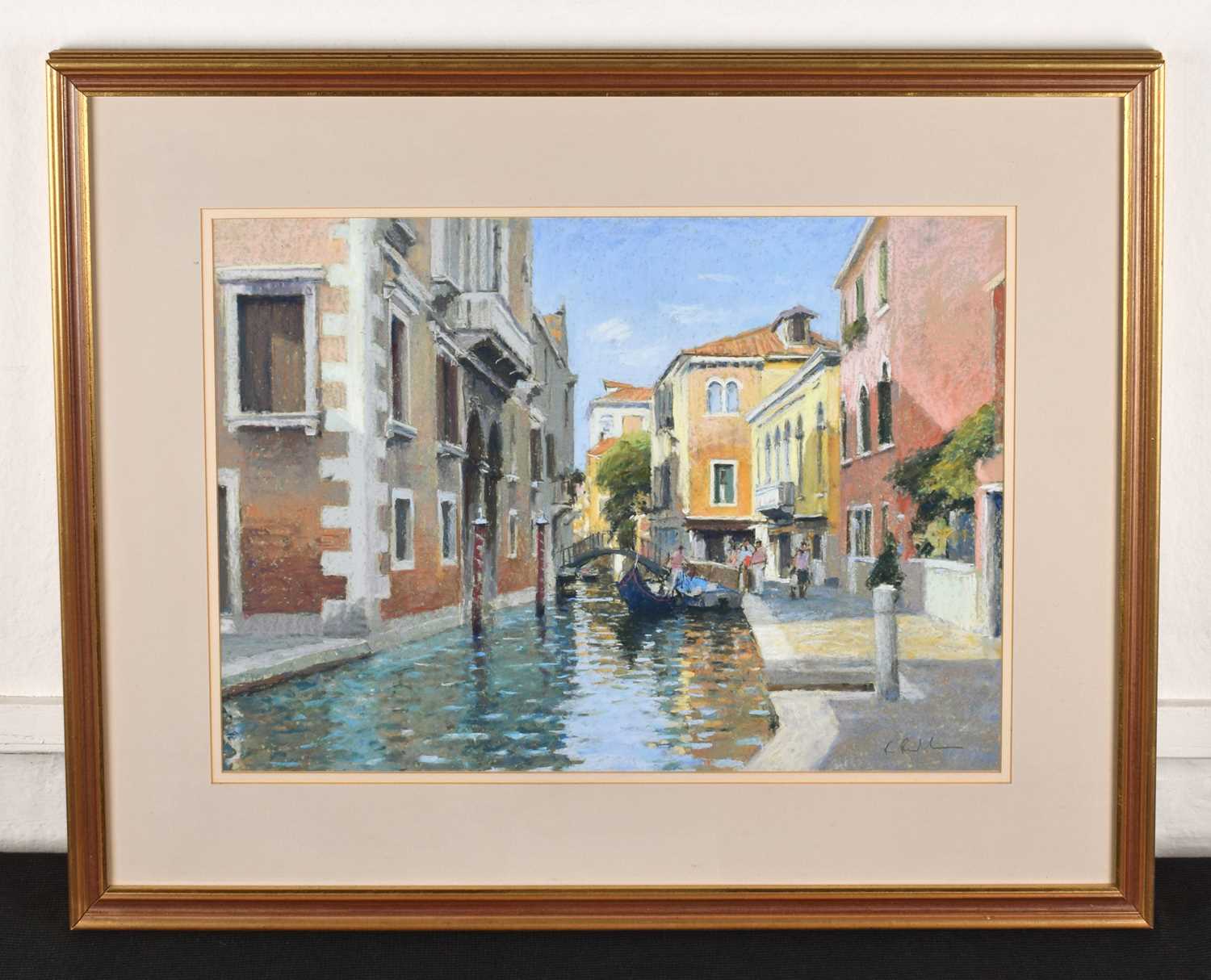 Bob Richardson (British 1938-) "Rio San Barnaba, Venice" - Image 2 of 2