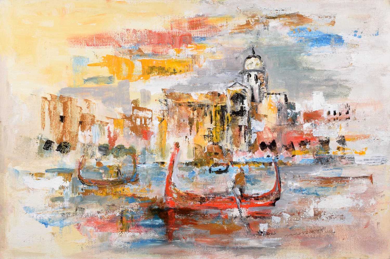 James Lawrence Isherwood F.R.S.A., F.I.A.L. (British 1917-1989) "Malta"