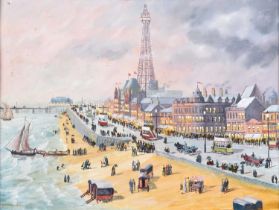 Bernard McMullen (British 1952-2015) "Blackpool Tower"