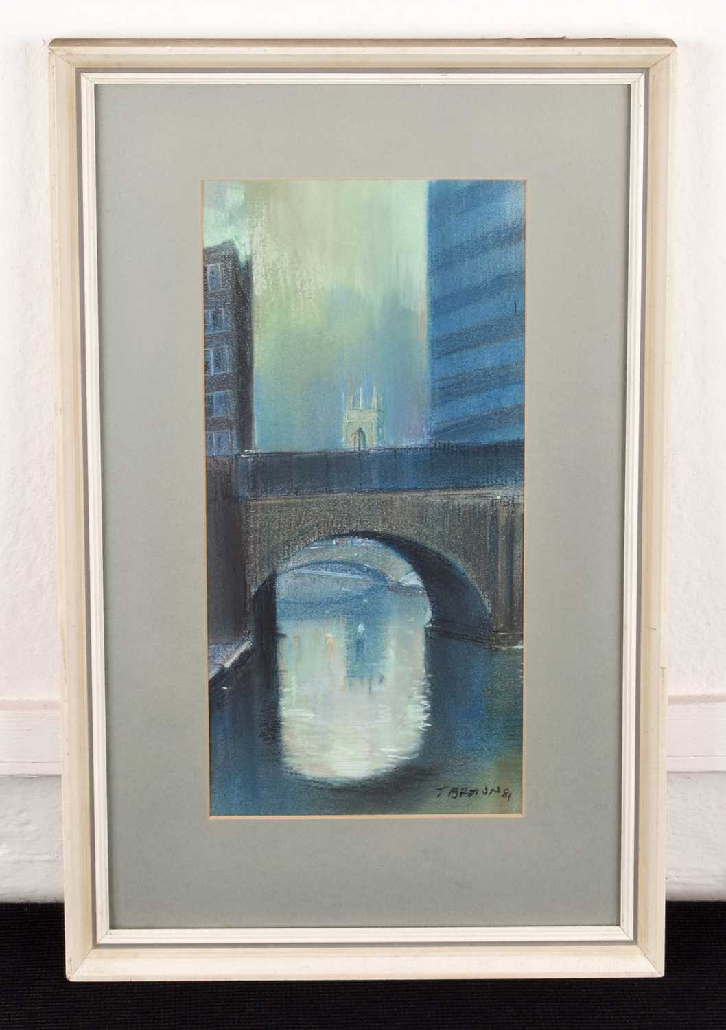Tom Brown (British 1933-2017) "Blackfriars Bridge" - Image 2 of 2