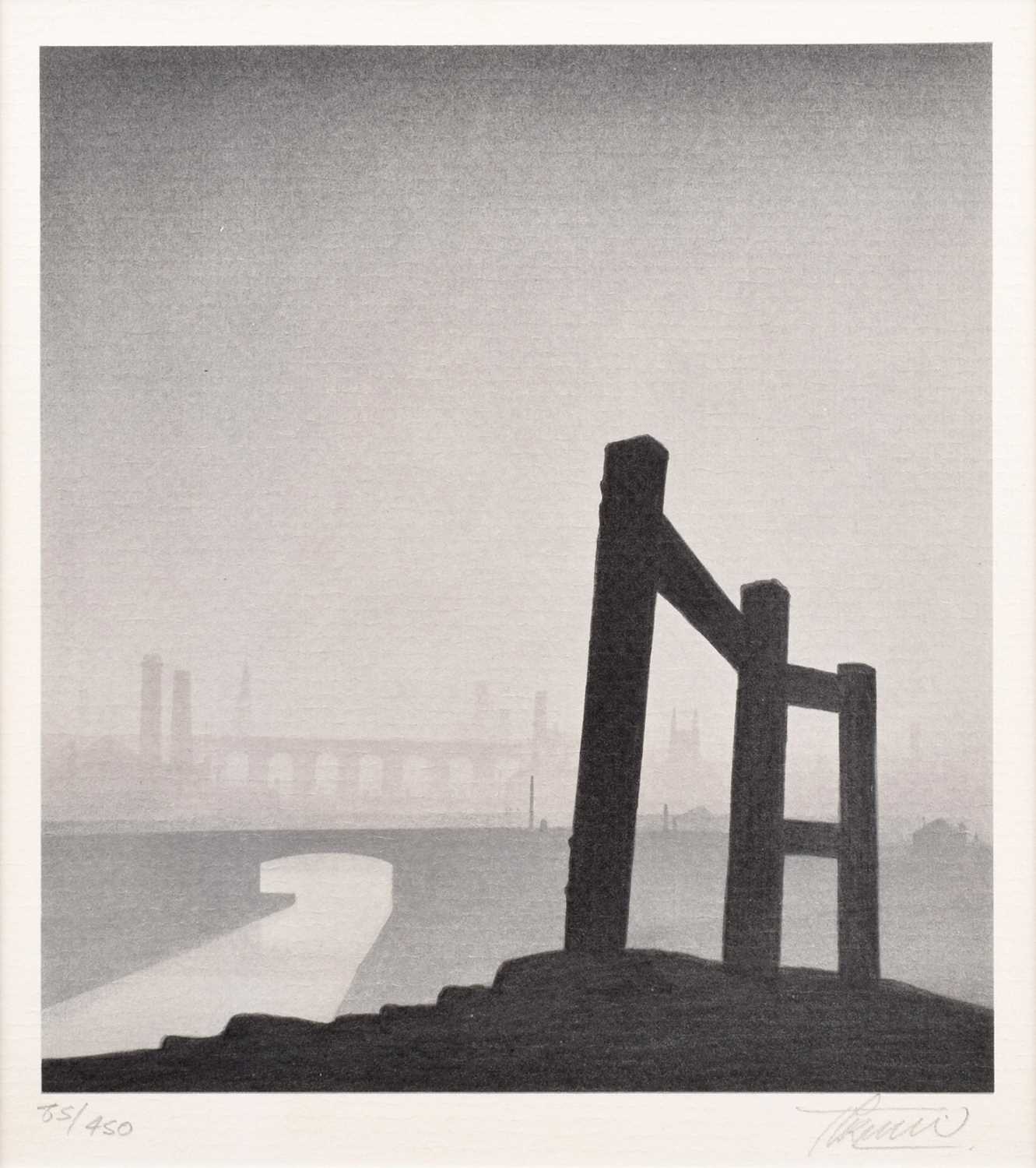 Trevor Grimshaw (British 1947-2001) "Fence and Viaduct" - Image 4 of 8
