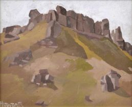 Russell Howarth (British 1927-2020) "Raven Stones, Saddleworth"
